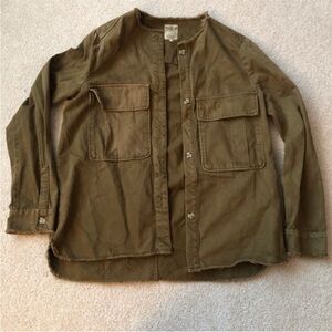 Olive Green Utility Jacket